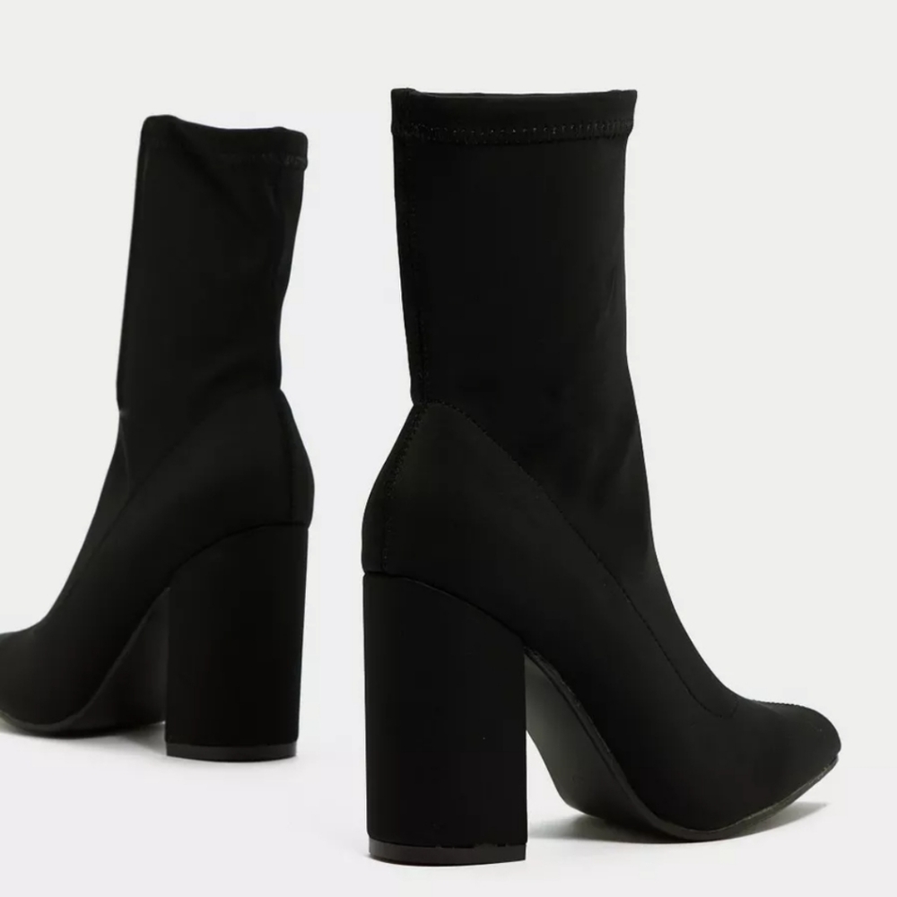 Nasty Gal Sock Heels - Picture 1 of 3